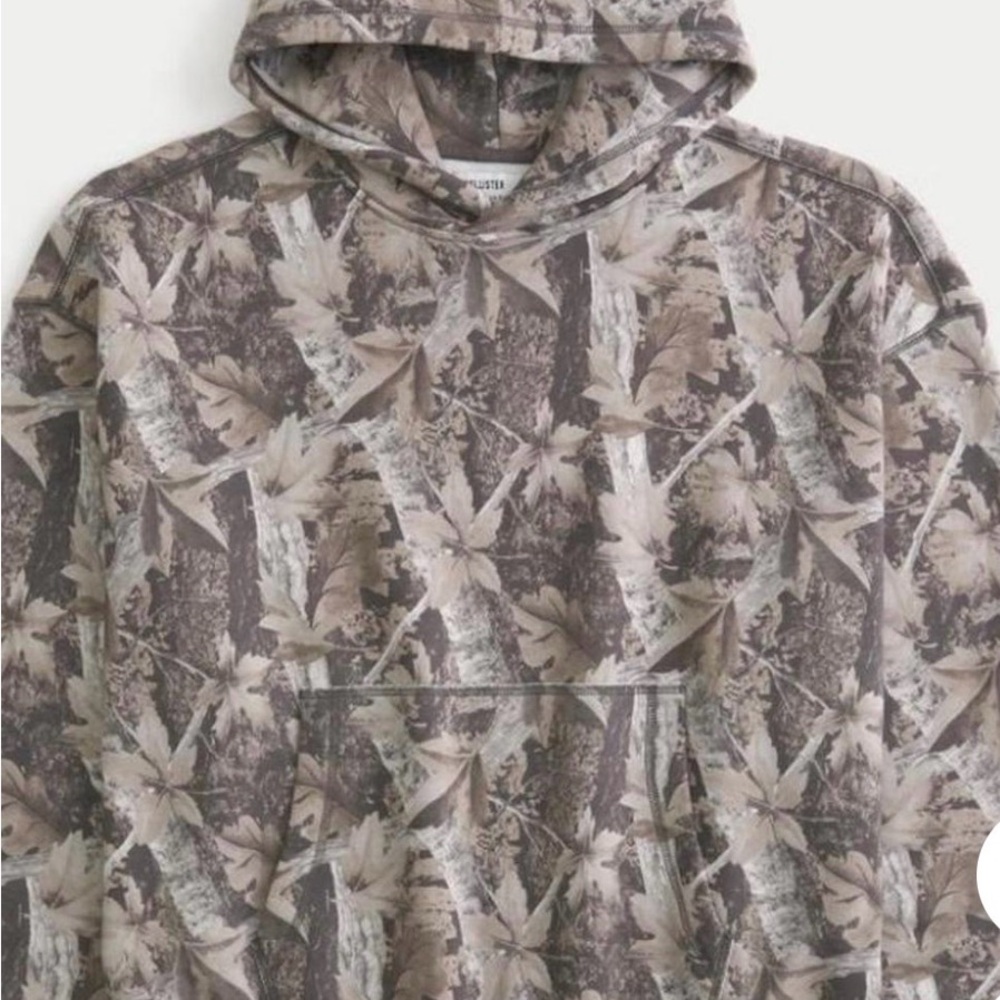Hollister Woodland Camo Hoodie